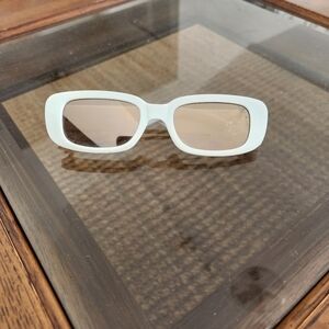 Aldo White Sunglasses